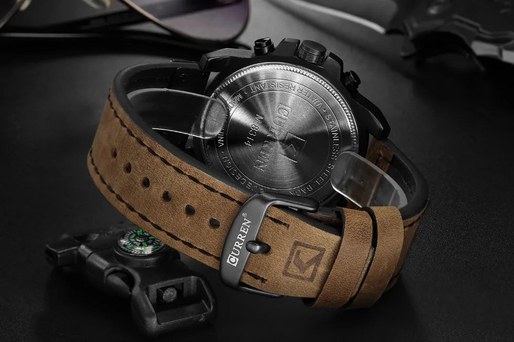 Montre pour hommes Top marque de luxe CURREN mode cuir Quartz hommes montres Date affaires Sport Homme montre-bracelet horloge Montre Homme