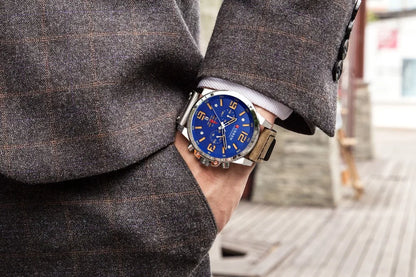 Montre pour hommes Top marque de luxe CURREN mode cuir Quartz hommes montres Date affaires Sport Homme montre-bracelet horloge Montre Homme