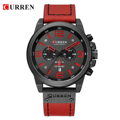 Montre pour hommes Top marque de luxe CURREN mode cuir Quartz hommes montres Date affaires Sport Homme montre-bracelet horloge Montre Homme