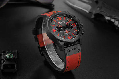 Montre pour hommes Top marque de luxe CURREN mode cuir Quartz hommes montres Date affaires Sport Homme montre-bracelet horloge Montre Homme