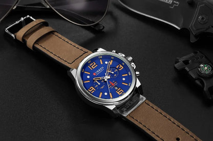 Montre pour hommes Top marque de luxe CURREN mode cuir Quartz hommes montres Date affaires Sport Homme montre-bracelet horloge Montre Homme