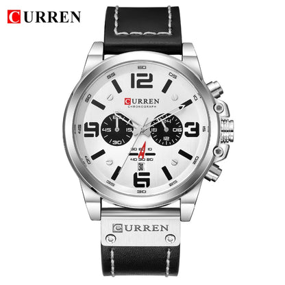 Montre pour hommes Top marque de luxe CURREN mode cuir Quartz hommes montres Date affaires Sport Homme montre-bracelet horloge Montre Homme