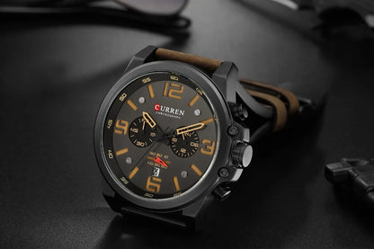 Montre pour hommes Top marque de luxe CURREN mode cuir Quartz hommes montres Date affaires Sport Homme montre-bracelet horloge Montre Homme