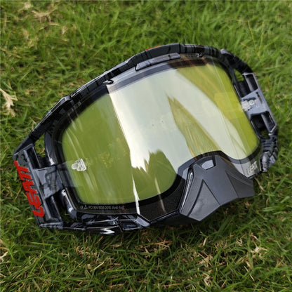 Lunettes de moto, lunettes de motocross, lunettes de soleil tout-terrain pour homme, masque MTB ATV, protection coupe-vent, lunettes de cyclisme et de course