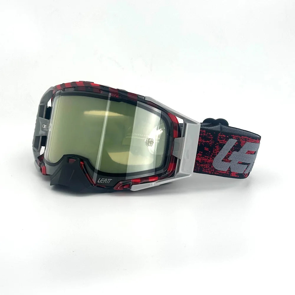 Lunettes de moto, lunettes de motocross, lunettes de soleil tout-terrain pour homme, masque MTB ATV, protection coupe-vent, lunettes de cyclisme et de course
