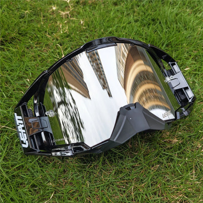 Lunettes de moto, lunettes de motocross, lunettes de soleil tout-terrain pour homme, masque MTB ATV, protection coupe-vent, lunettes de cyclisme et de course