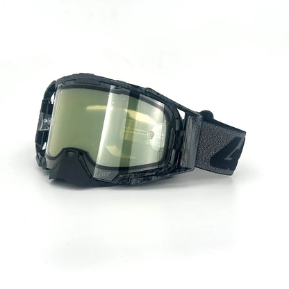 Lunettes de moto, lunettes de motocross, lunettes de soleil tout-terrain pour homme, masque MTB ATV, protection coupe-vent, lunettes de cyclisme et de course