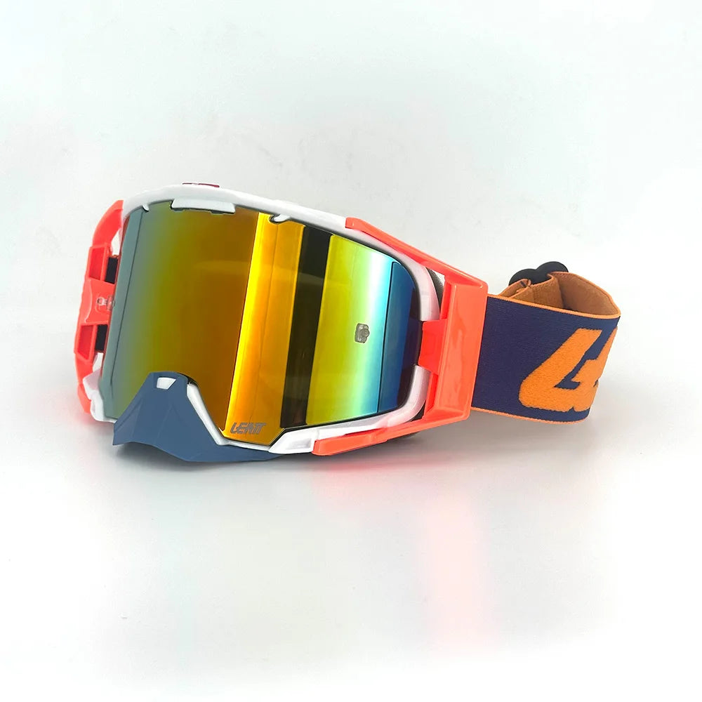 Lunettes de moto, lunettes de motocross, lunettes de soleil tout-terrain pour homme, masque MTB ATV, protection coupe-vent, lunettes de cyclisme et de course