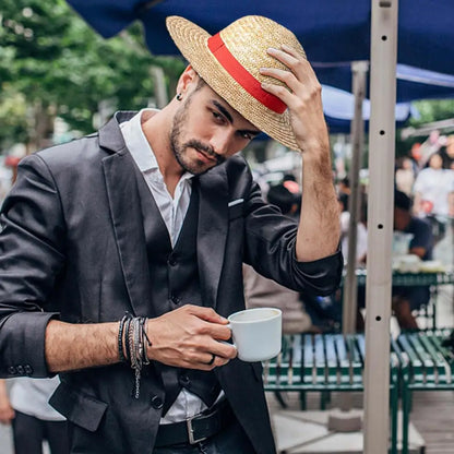 Chapeau de paille pour cosplay d'anime, accessoire de jeu de rôle Luffy, chapeau d'été pour performance scénique, accessoires pour adultes unisexes, chapeau pare-soleil
